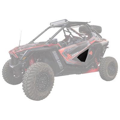 Tusk Plastic Lower Door Inserts Black-Doors-Tusk-Black-Black Market UTV