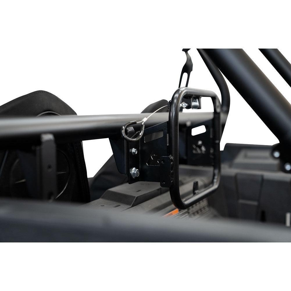 Tusk UTV Quick Release Cargo System- Bed Mounted-Cargo Kit-TUSK-Black-Large Box-Black Market UTV