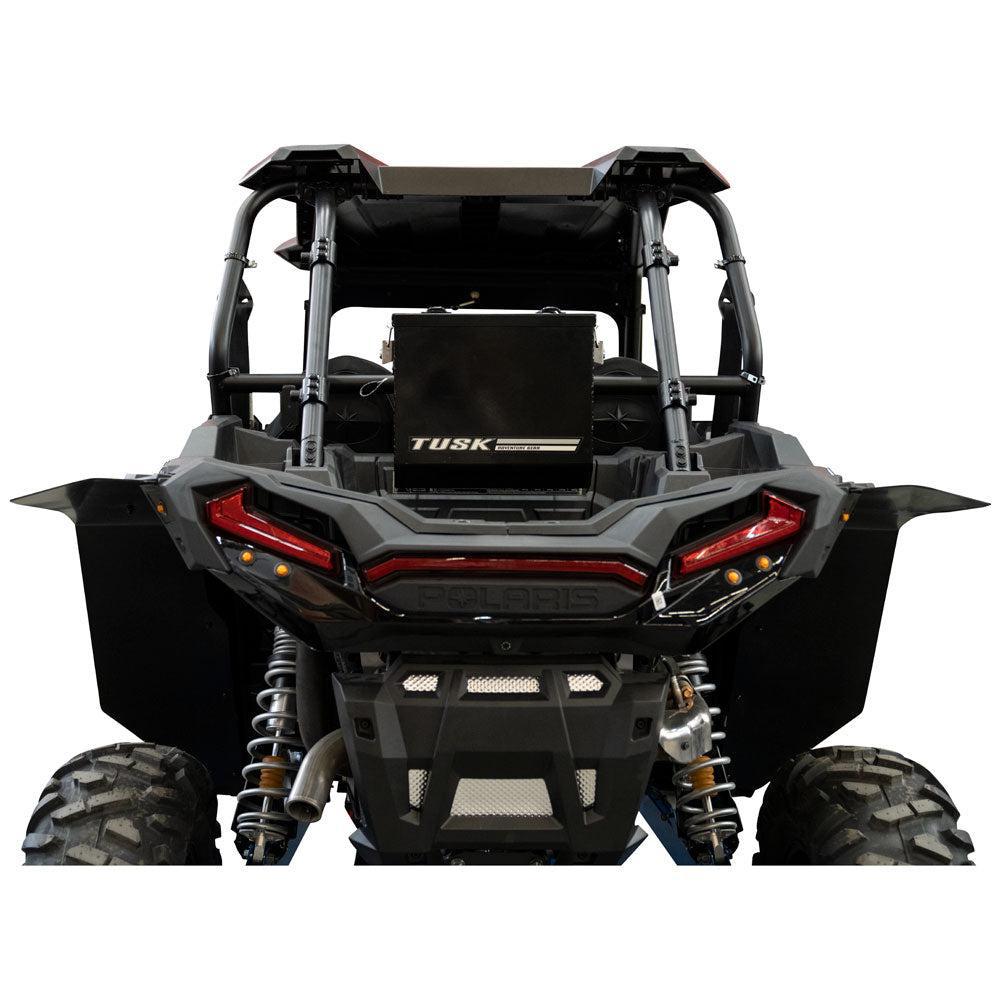 Tusk UTV Quick Release Cargo System- Bed Mounted-Cargo Kit-TUSK-Black-Large Box-Black Market UTV