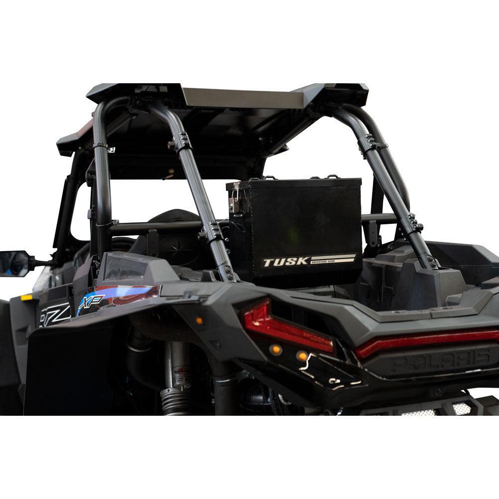 Tusk UTV Quick Release Cargo System- Bed Mounted-Cargo Kit-TUSK-Black-Large Box-Black Market UTV