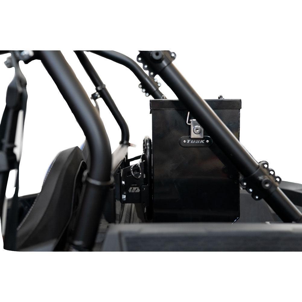 Tusk UTV Quick Release Cargo System- Bed Mounted-Cargo Kit-TUSK-Black-Large Box-Black Market UTV