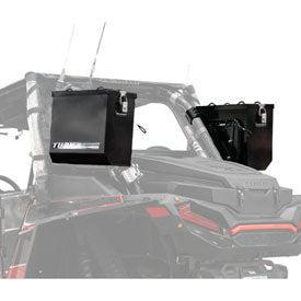 Tusk UTV Quick Release Cargo System - Cage Mounted Medium Box Left & Right Pair Black-storage bag-TUSK-Black Market UTV