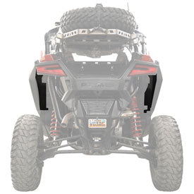 Tusk Rear Fender Block Offs Black-fender-Tusk-Black-Black Market UTV