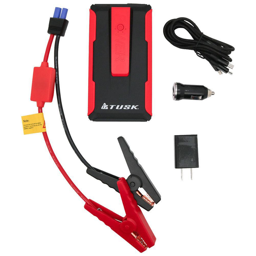 Tusk Mini Portable Power and Jump Starter-Mini Portable Power-Tusk-9000mAh-Black Market UTV