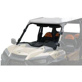 Tusk Removable Full Windshield-Windshield-Tusk-Clear - Scratch Resistant-Black Market UTV