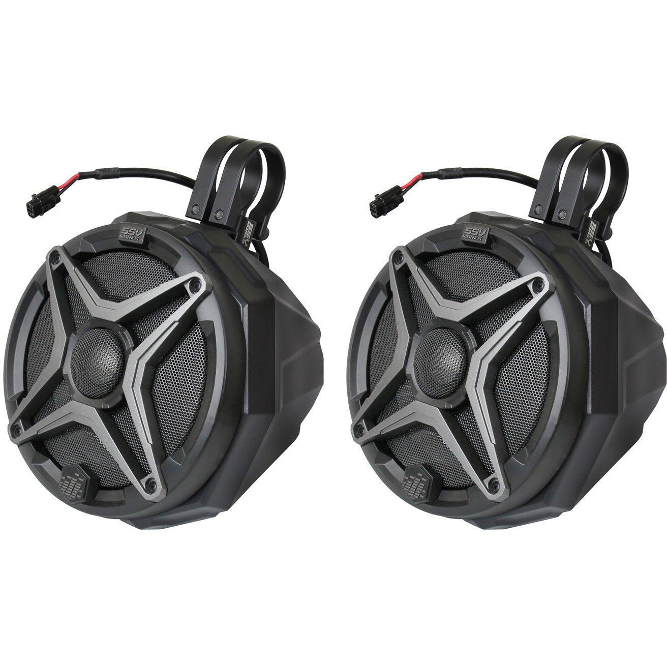 Universal 6.5in Cage-Mounted Speaker-Pods