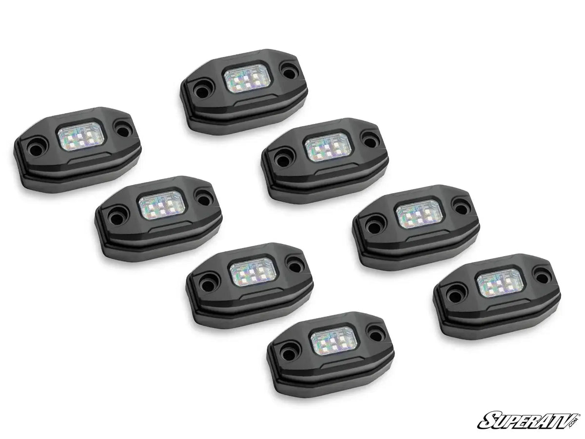 RGB ROCK LIGHT KIT-Lighting Kit-Super ATV-8 Lights-Black Market UTV