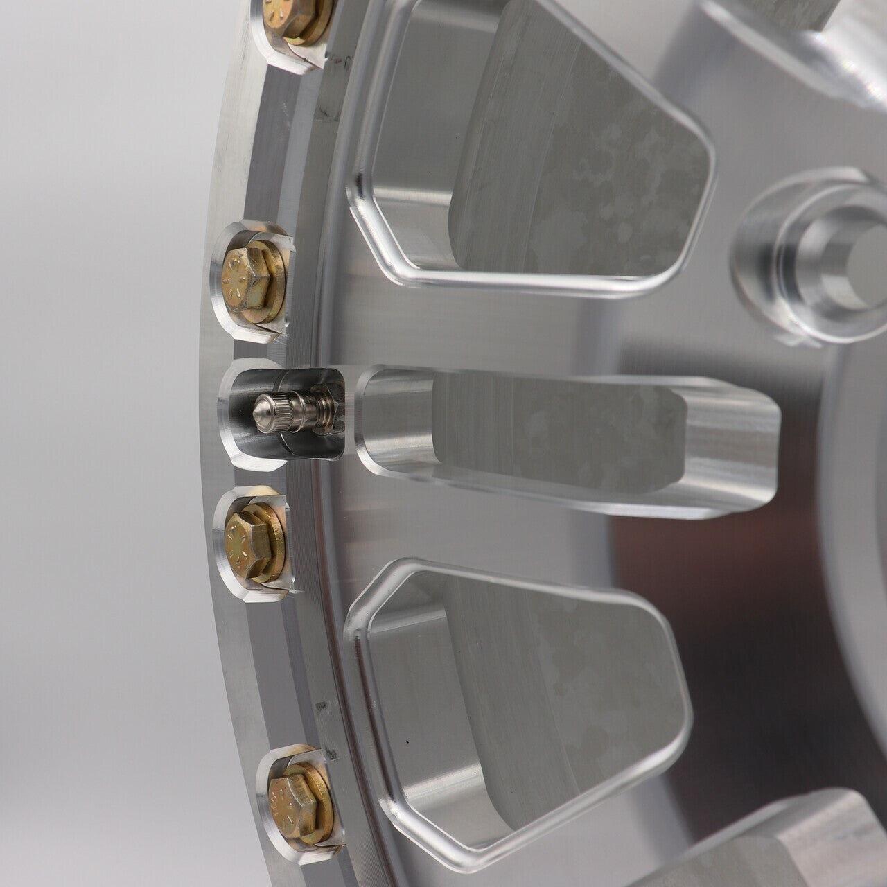 APEX Forged Beadlock Wheel 15"x5.5" Can Am 4x137 Bolt Pattern-Wheels-ZRP-4x137 (CAN-AM)-Aluminum-Aluminum-Black Market UTV