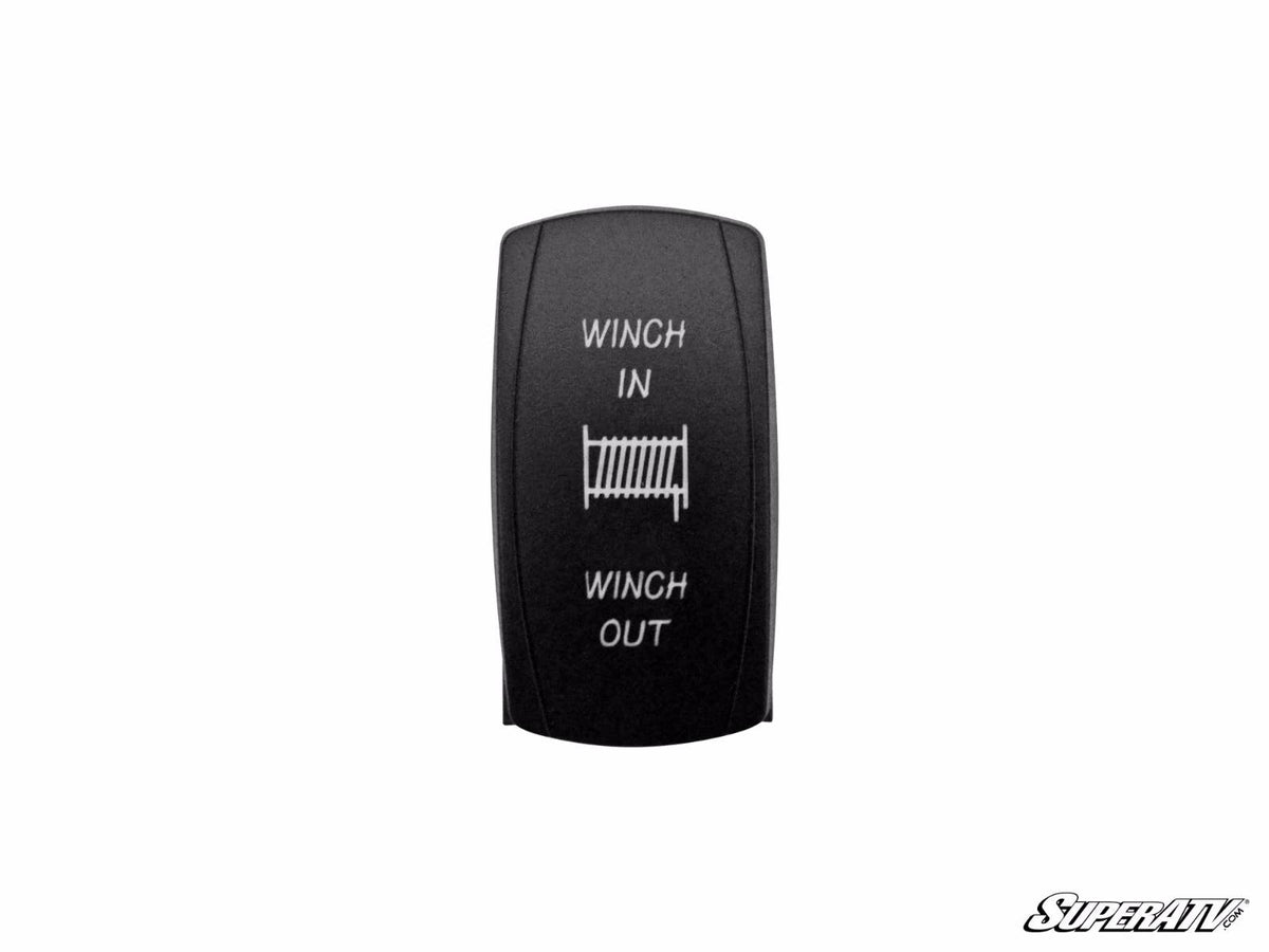WINCH ROCKER SWITCH REPLACEMENT-Switch-Super ATV-Style A-Dash Mount Rocker Switch-Black Market UTV