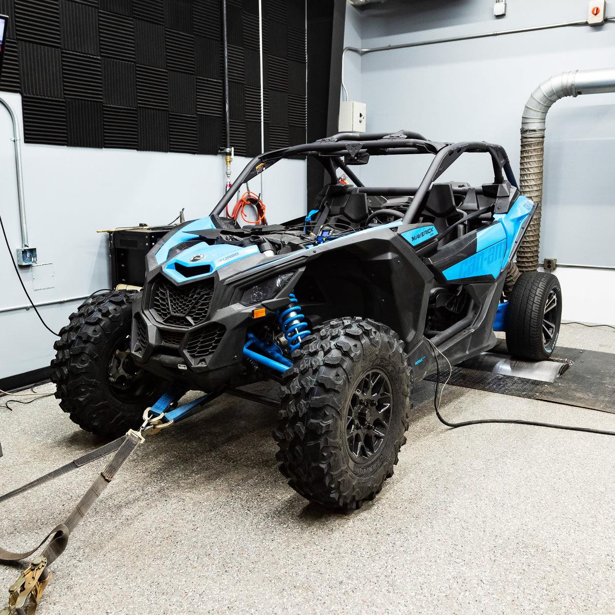 2023 Can-Am Maverick X3 Turbo 135 HP Bench Flash Power Pack With Intercooler-EVP-Stock Injector Stage 3R-91-Black-Black Market UTV