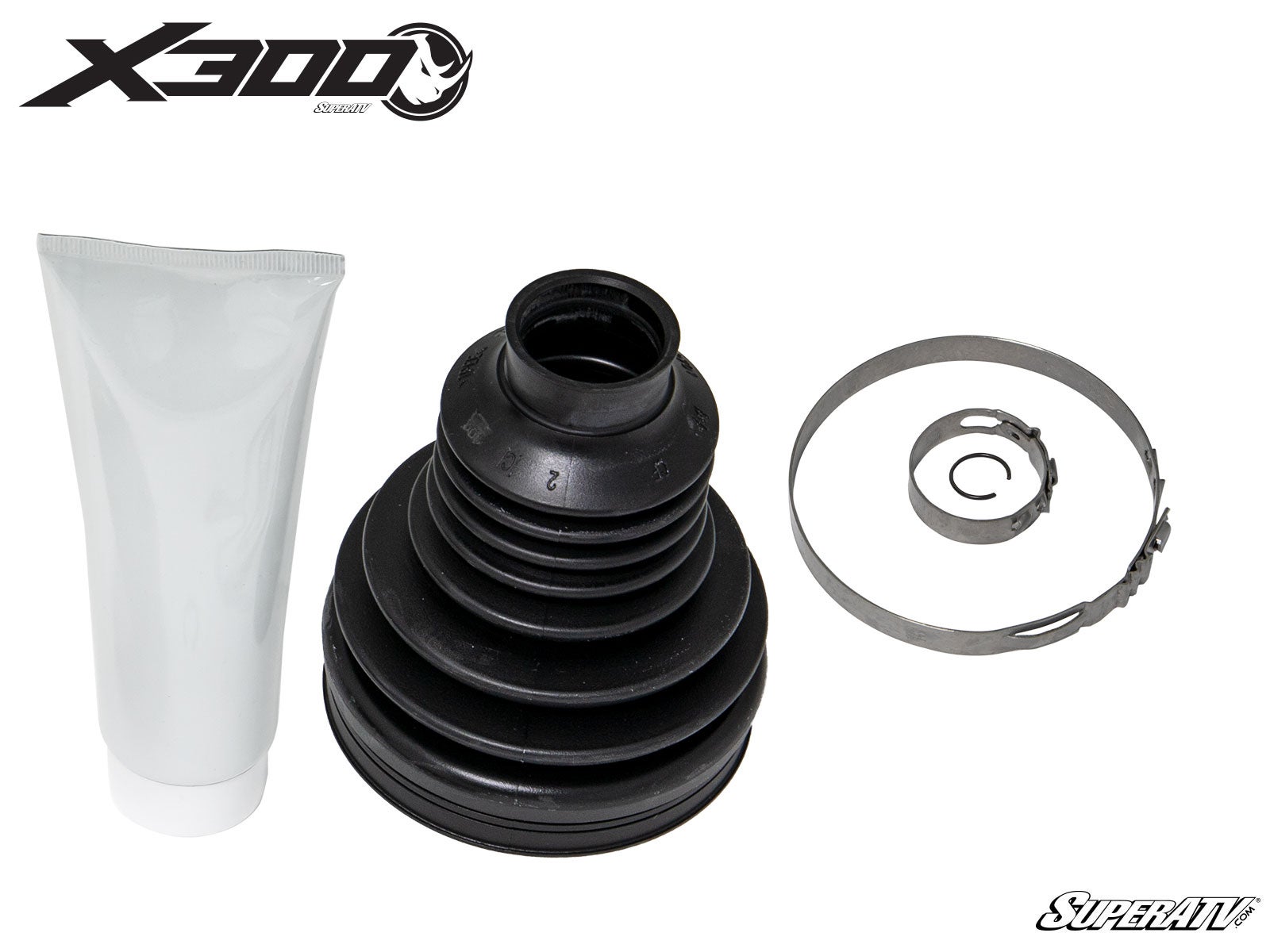X300 REPLACEMENT BOOT KIT : CAN-AM-Axles Boots-Super ATV-BKW00-001-Black Market UTV