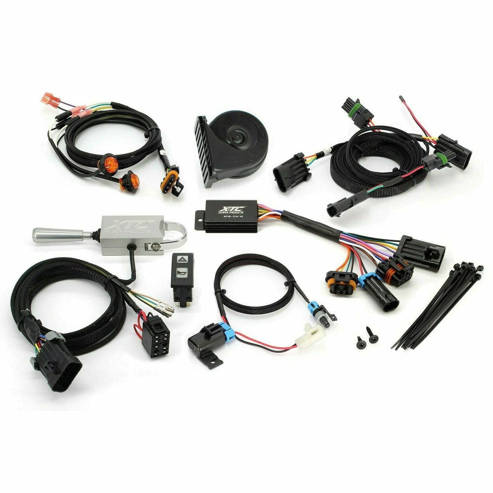 CAN AM X3 SELF CANCELING TURN SIGNAL SYSTEM WITH BILLET LEVER-Lighting Kit-XTC-Black Market UTV