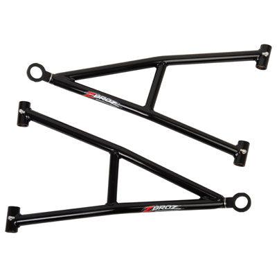 Zbroz Racing Camber Adjustable Max Clearance Lower Front A-Arms-A-Arms-Zbroz-Black-Black Market UTV