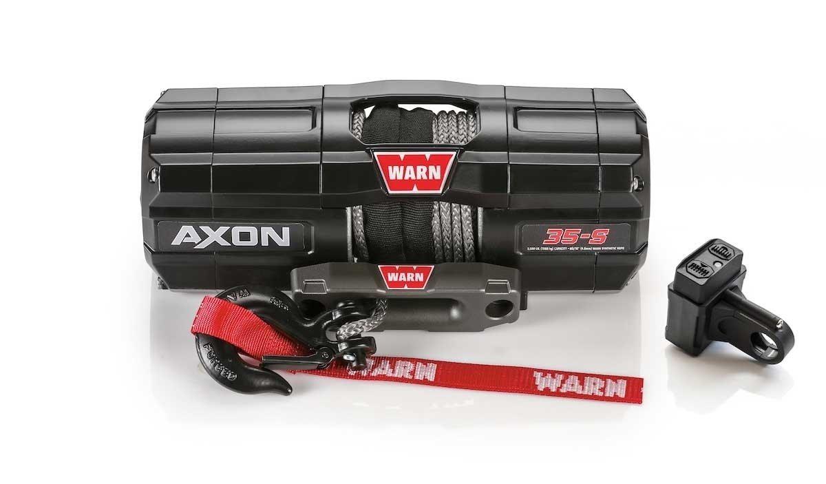 Warn AXON 35-S Powersport Winch-Winch-Warn-Black Market UTV
