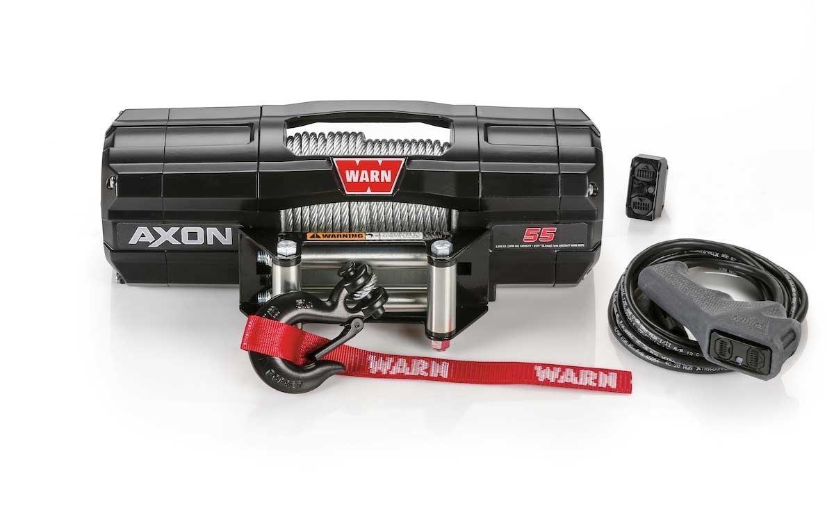 Warn AXON 55 Powersport Winch-Winch-Warn-Black Market UTV