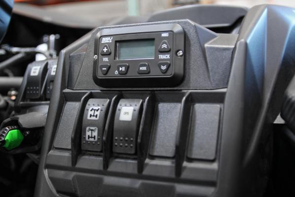 2017-2022 CanAm Maverick X3 Dash Mounting Panel for MRB3 Bluetooth Media Controller-SSV Works-Black Market UTV