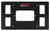 Polaris RZR XP 1000 Dash Mounting Kit for MRB3 Bluetooth Media Controller-SSV Works-Black Market UTV
