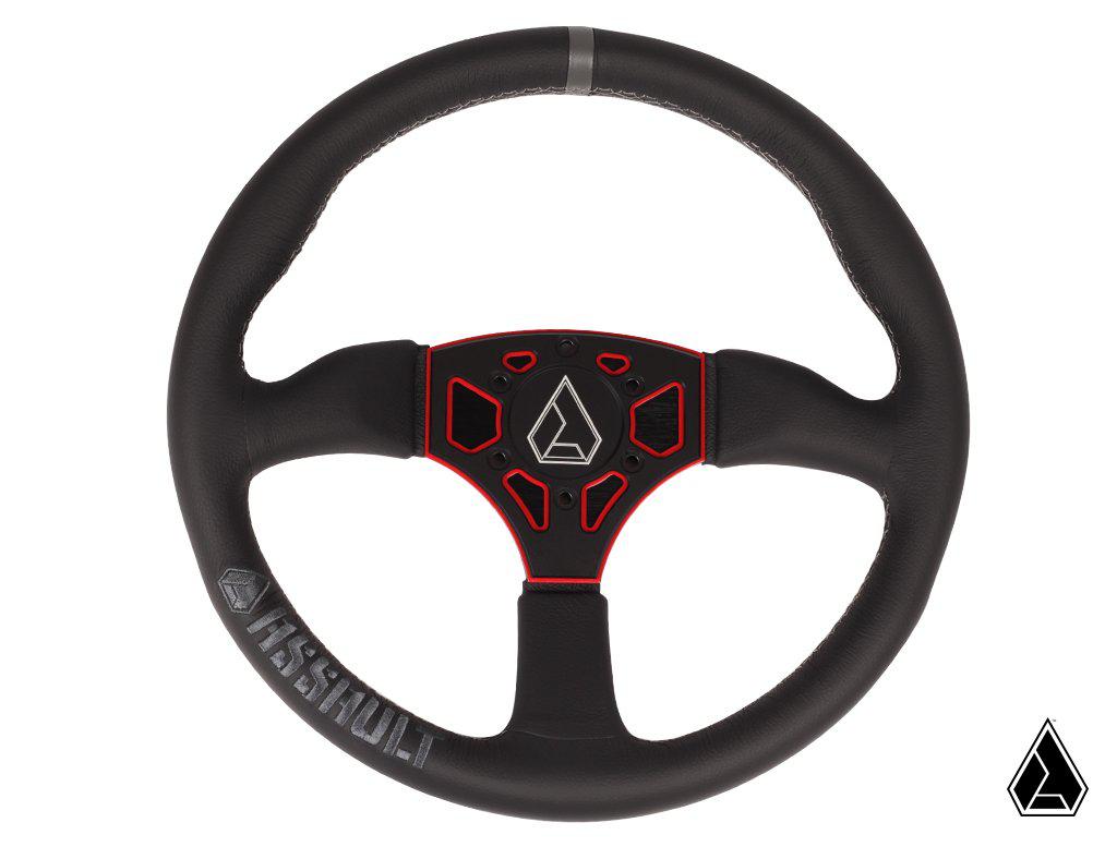 Assault Ind. 350R Steering Wheel-Interior-Assault Industries-Raw-Black Market UTV
