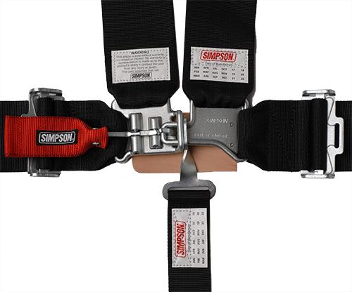 D3 Harness - 3&quot;x3&quot; - Standard Hardware-Seats &amp; Harness-Simpson-Black-No Pads-Bolt-In-Black Market UTV