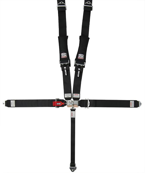 D3 Harness - 3&quot;x3&quot; - Standard Hardware-Seats &amp; Harness-Simpson-Black-No Pads-Bolt-In-Black Market UTV