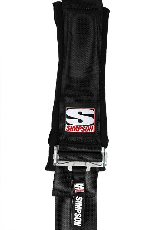 D3 Harness - 2&quot;x2&quot; - Standard Hardware-Seats &amp; Harness-Simpson-Black-No Pads-Bolt-In-Black Market UTV