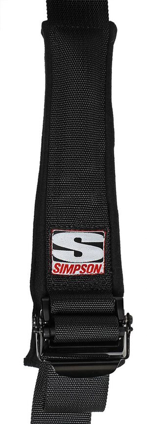 D3 Harness - 2"x2" - Black Hardware-Seats & Harness-Simpson-Black-No Pads-Bolt-In-Black Market UTV