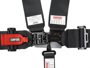 D3 Harness - 3"x3" - Black Hardware-Seats & Harness-Simpson-Black-No Pads-Bolt-In-Black Market UTV