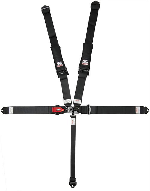 D3 Harness - 3&quot;x3&quot; - Black Hardware-Seats &amp; Harness-Simpson-Black-No Pads-Bolt-In-Black Market UTV