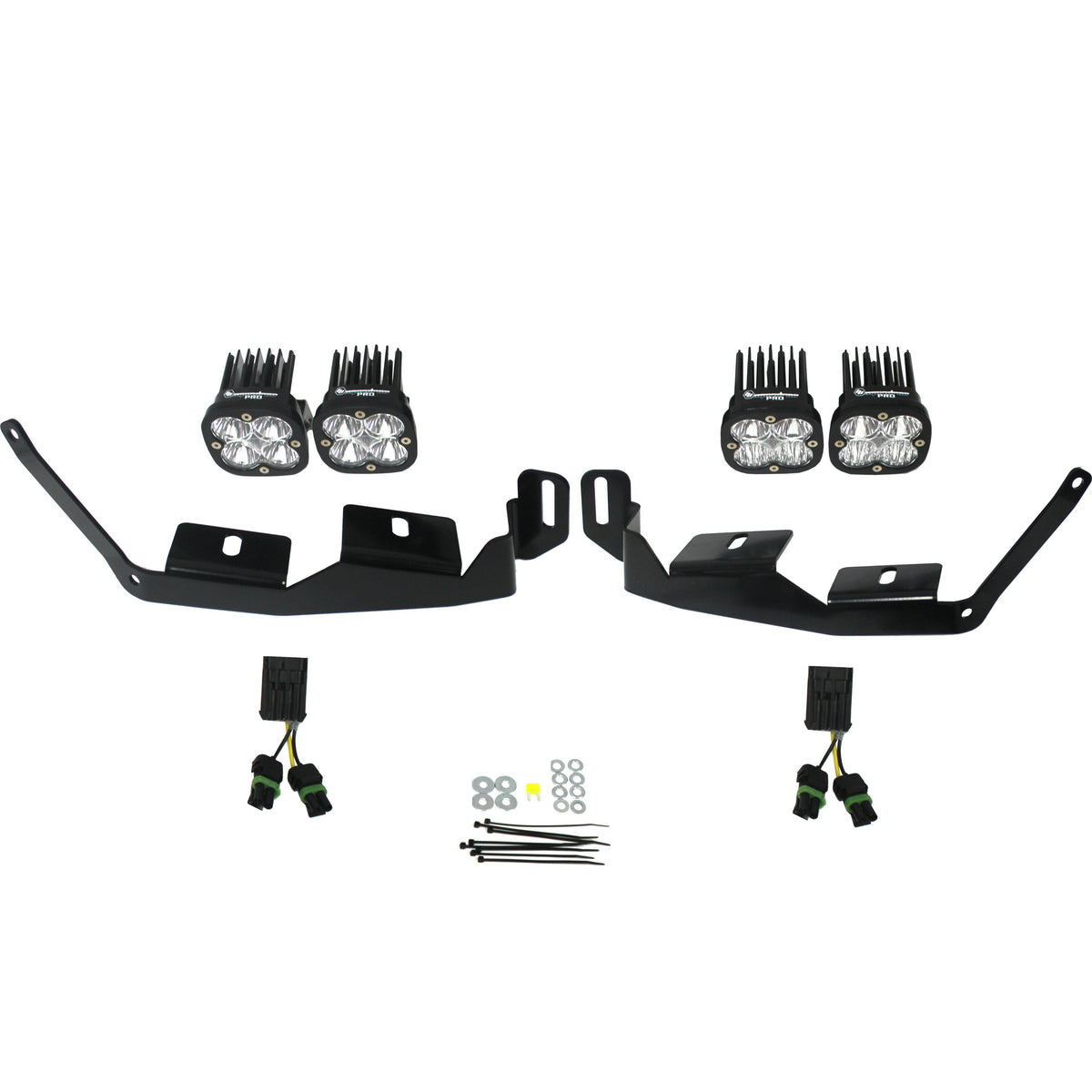Polaris Headlight Kit 2014-Present RZR XP1000/RS1 Pro Baja Designs-Lighting Pods-Baja Designs-Black Market UTV