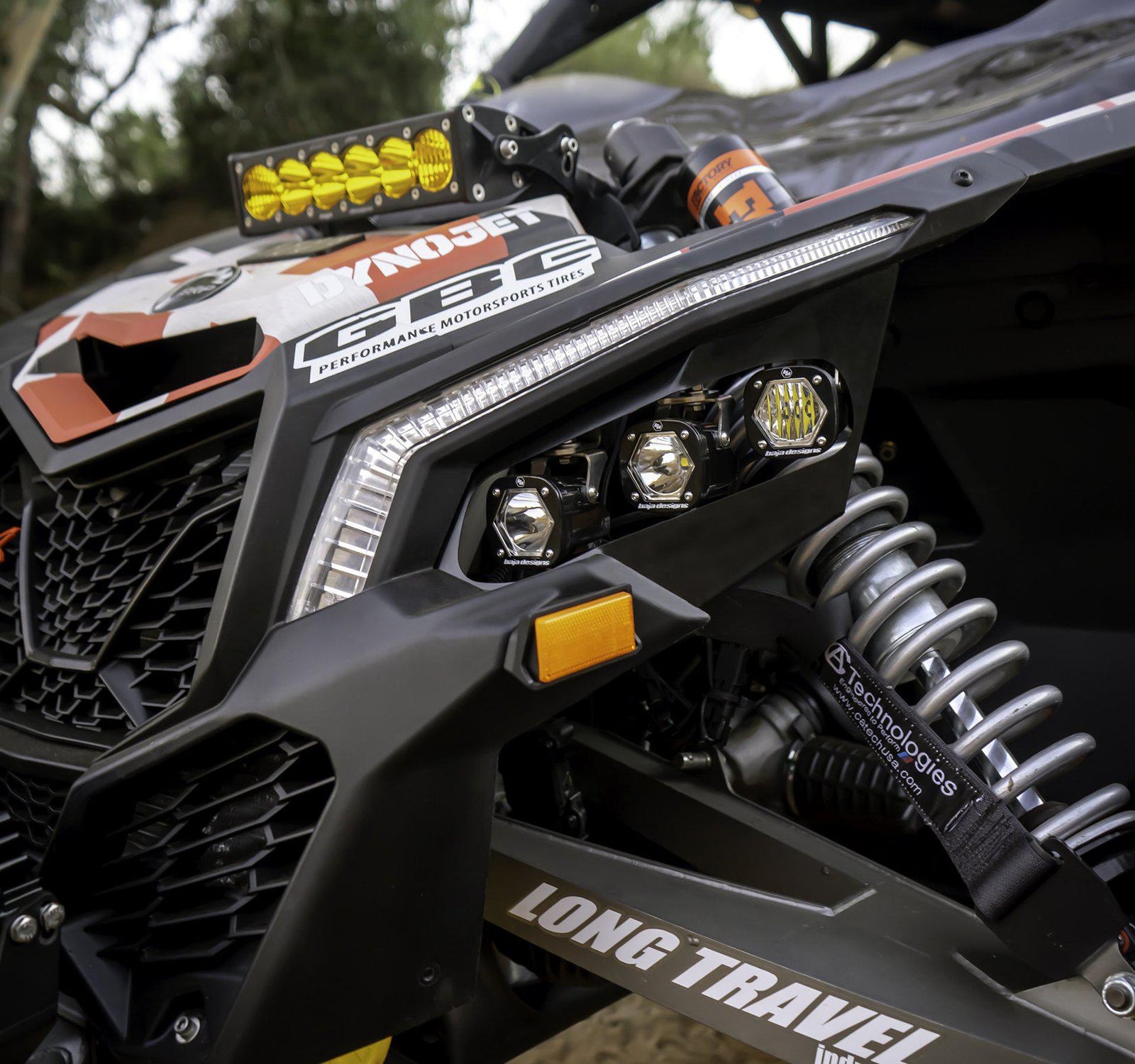 Baja Designs S1 Spot and Wide Cornering Headlight Kit-Headlight Kit-Baja Designs-Black Market UTV