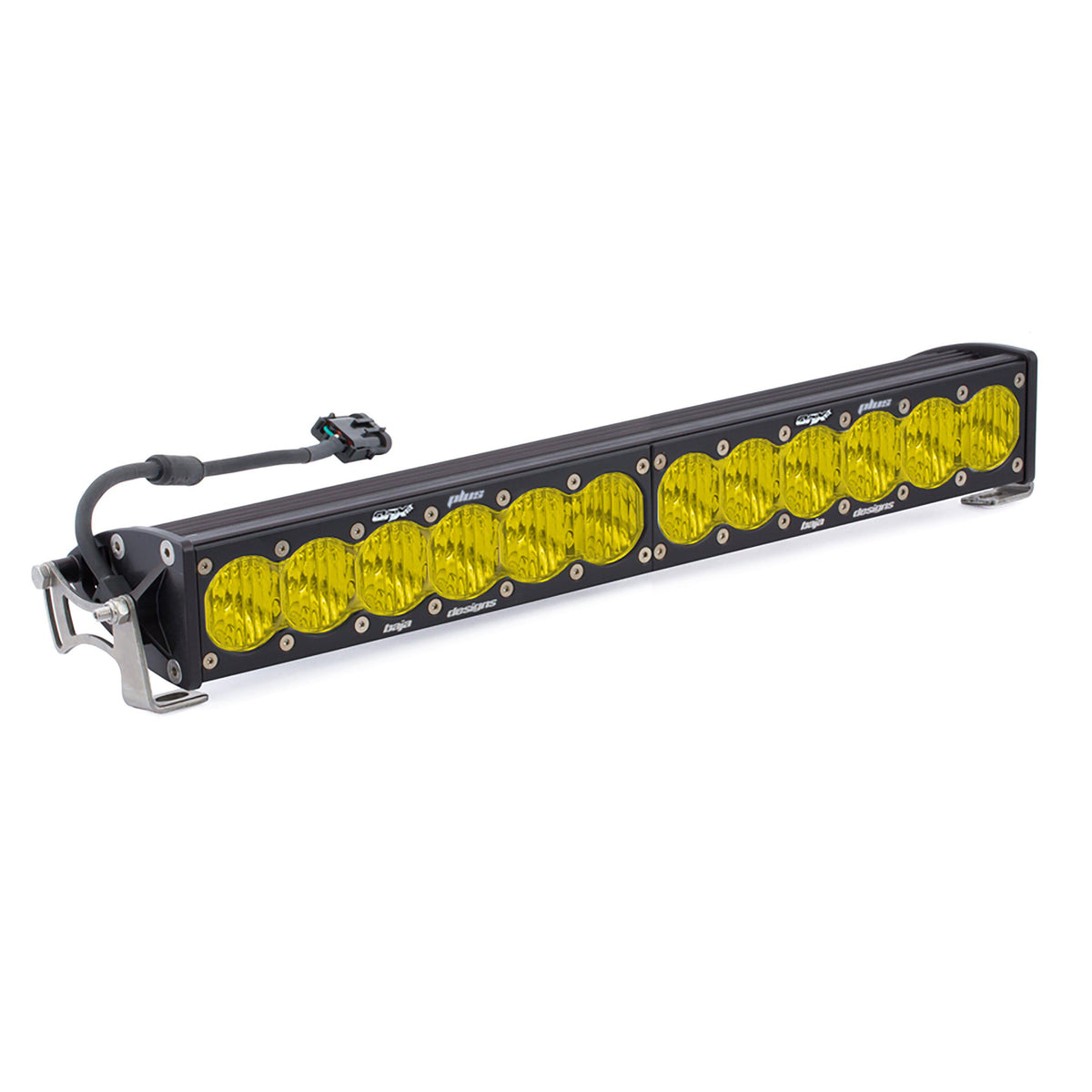 20&quot; OnX6+ LED Light Bars-Light Bars-Baja Designs-Wide Driving-Amber-Black Market UTV
