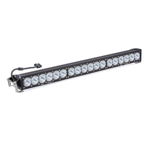 30" OnX6+ LED Light Bars-Light Bars-Baja Designs-Spot-White-Straight-Black Market UTV