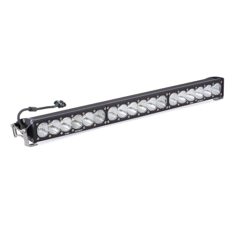 30&quot; OnX6+ LED Light Bars-Light Bars-Baja Designs-Driving/Combo-White-Straight-Black Market UTV