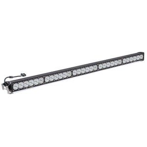 50" OnX6+ LED Light Bars-Light Bars-Baja Designs-Wide Driving-White-Straight-Black Market UTV