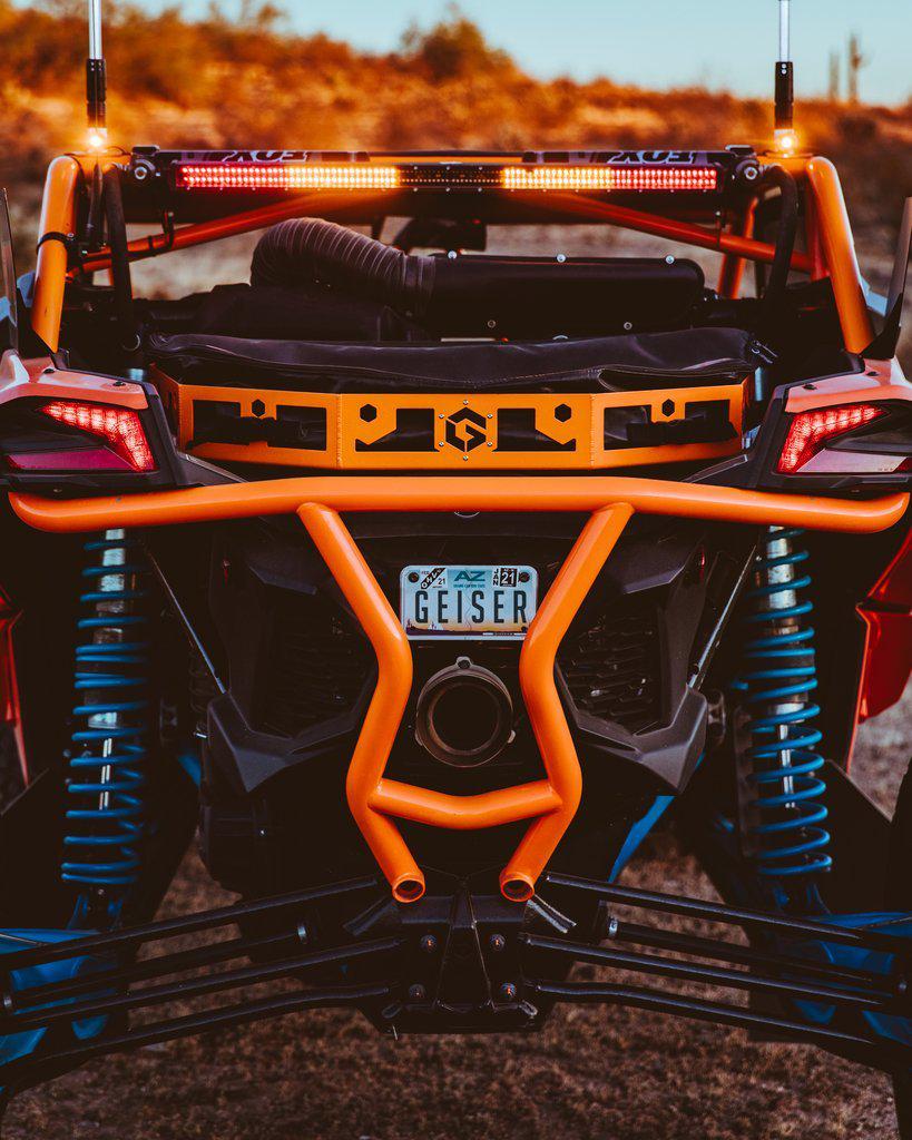 CAN-AM X3 REAR BUMPER-Bumper-Geiser-Raw-Black Market UTV