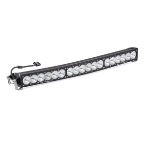 30" OnX6+ LED Light Bars-Light Bars-Baja Designs-Spot-White-Arced-Black Market UTV
