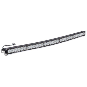 50" OnX6+ LED Light Bars-Light Bars-Baja Designs-Wide Driving-White-Arced-Black Market UTV