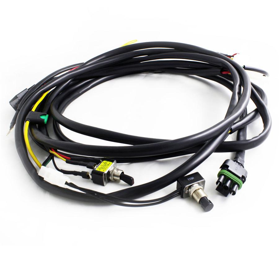 XL/OnX6 Hi-Power Wire Harness w/Mode-2 lights max 325 watts-Lighting Harness-Baja Designs-Black Market UTV