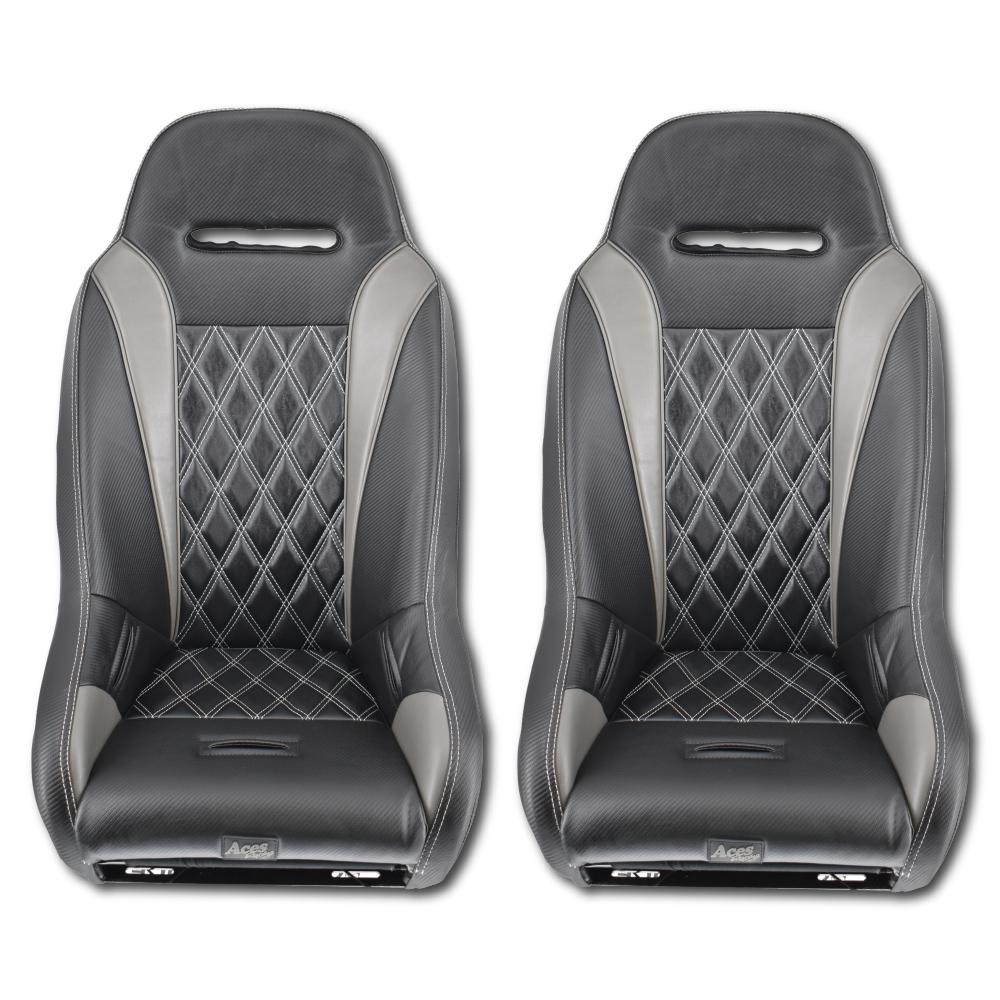 APEX SUSPENSION SEATS-Seat-Aces Racing-Black/Black-Can Am X3-Black Market UTV