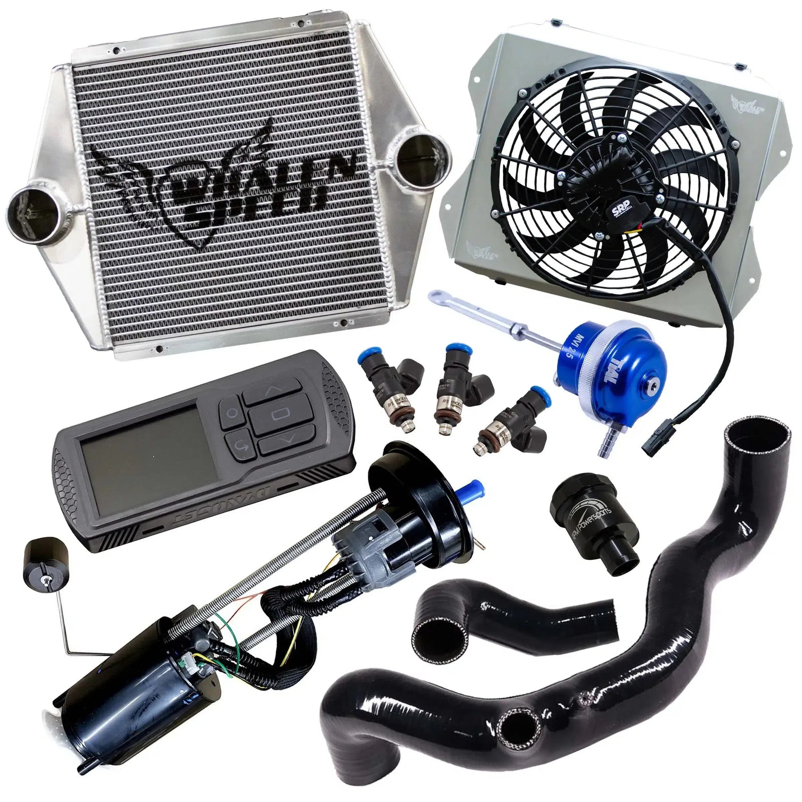 WSRD 2018-2022 120HP BIG INJECTOR UPGRADE (OG WS180-205) BASE PACKAGE (212-229HP)-Performance Package-WSRD-2018-2019-BRP OEM Intercooler-Whalen's Speed RTD-Black Market UTV