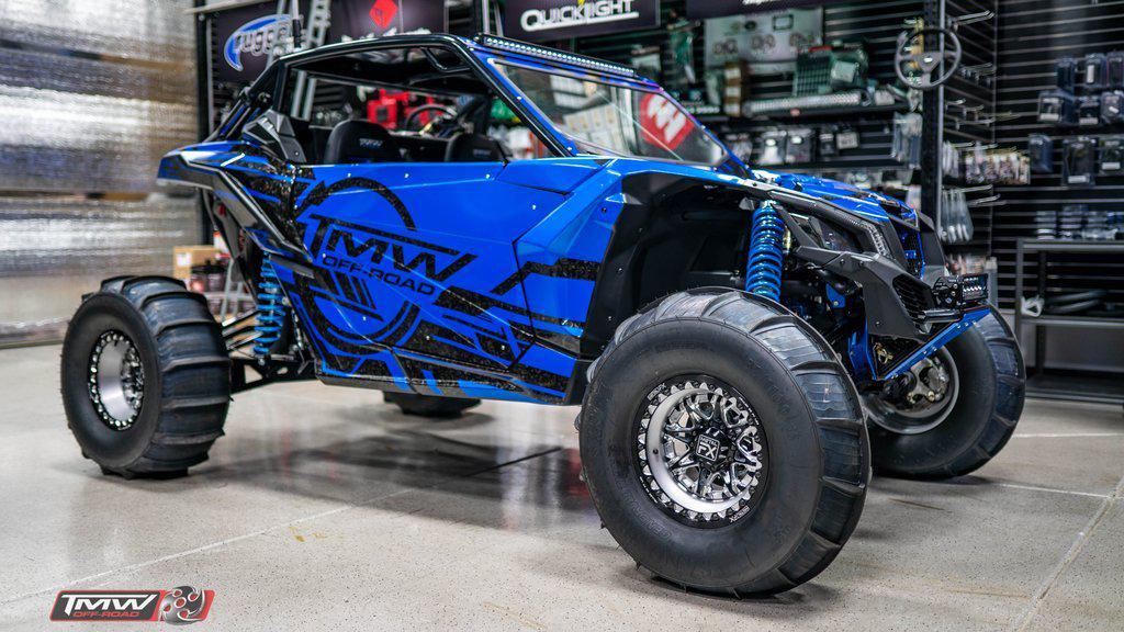 CAN AM X3 2 SEAT STEALTH 2 DOORS-Doors-TMW Off-Road-No Added Door Bags-Black Market UTV