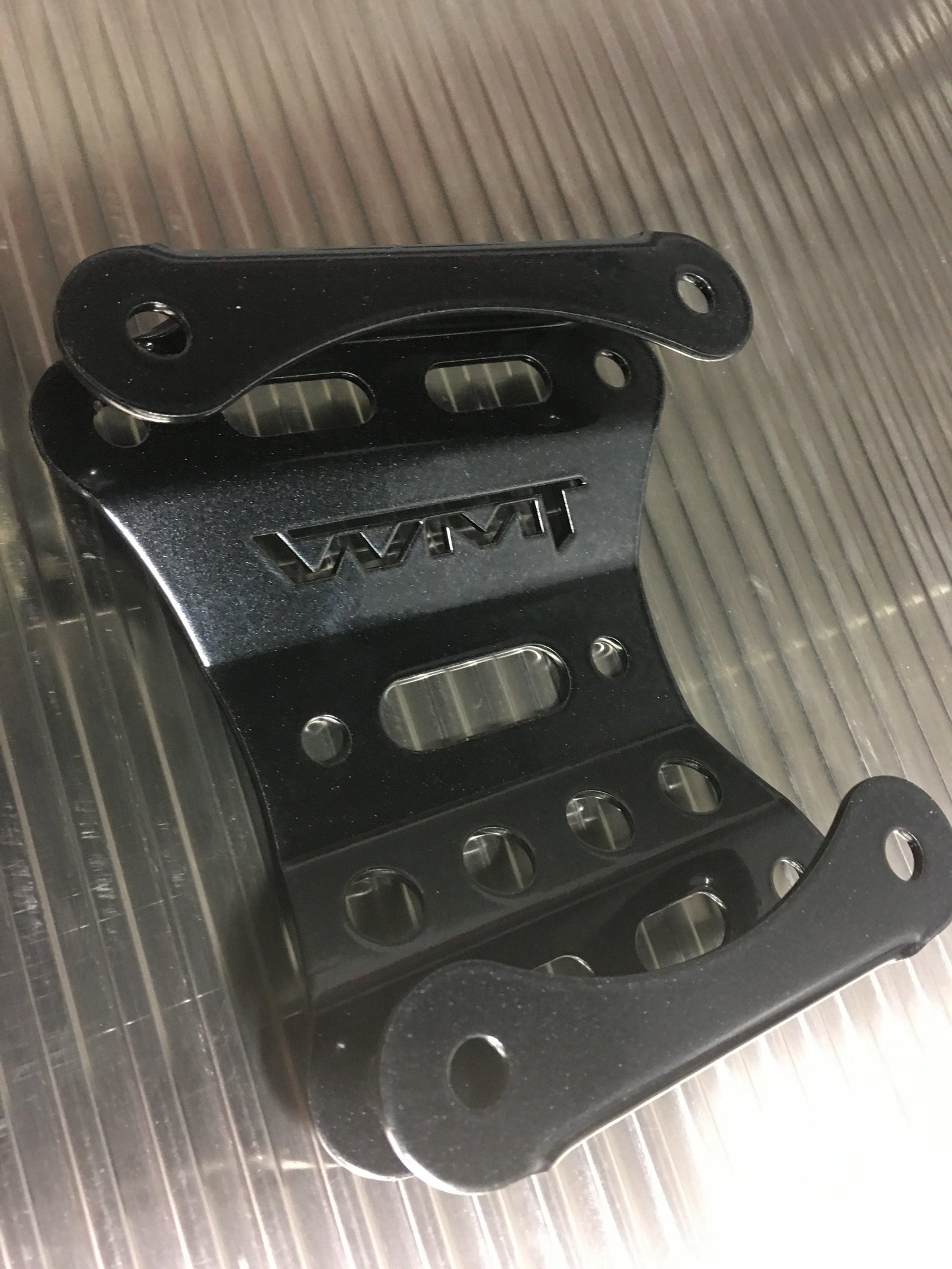 Rear Radius Rod Gusset Plate-Radius Rods-TMW Off-Road-Shocker Yellow-Black Market UTV