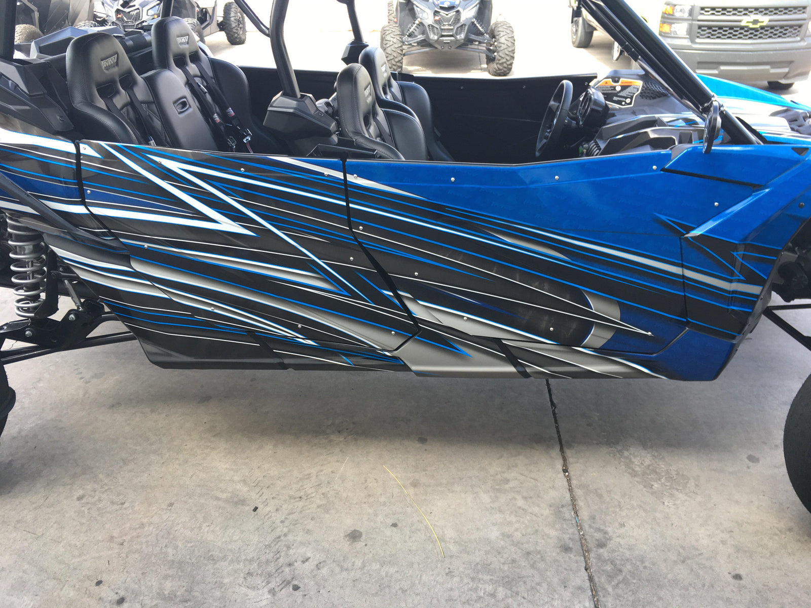 TMW OFFROAD Stealth Doors - 4 Seat-Doors-TMW Off-Road-No Door Bags-Black Market UTV