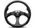 MOMO Jet Black Leather Steering Wheel-Steering Wheel-MOMO-Black Market UTV