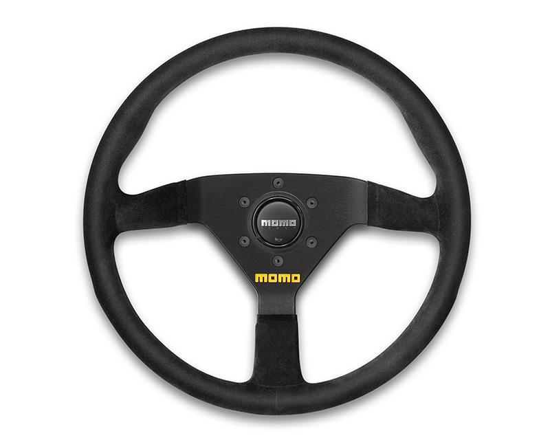 MOMO MOD.78 330mm Black Leather Steering Wheel