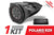 2014-2018 Polaris RZR Kicker 10in Subwoofer Plug-&-Play Kit for Ride Command-SSV Works / Kicker-Black Market UTV