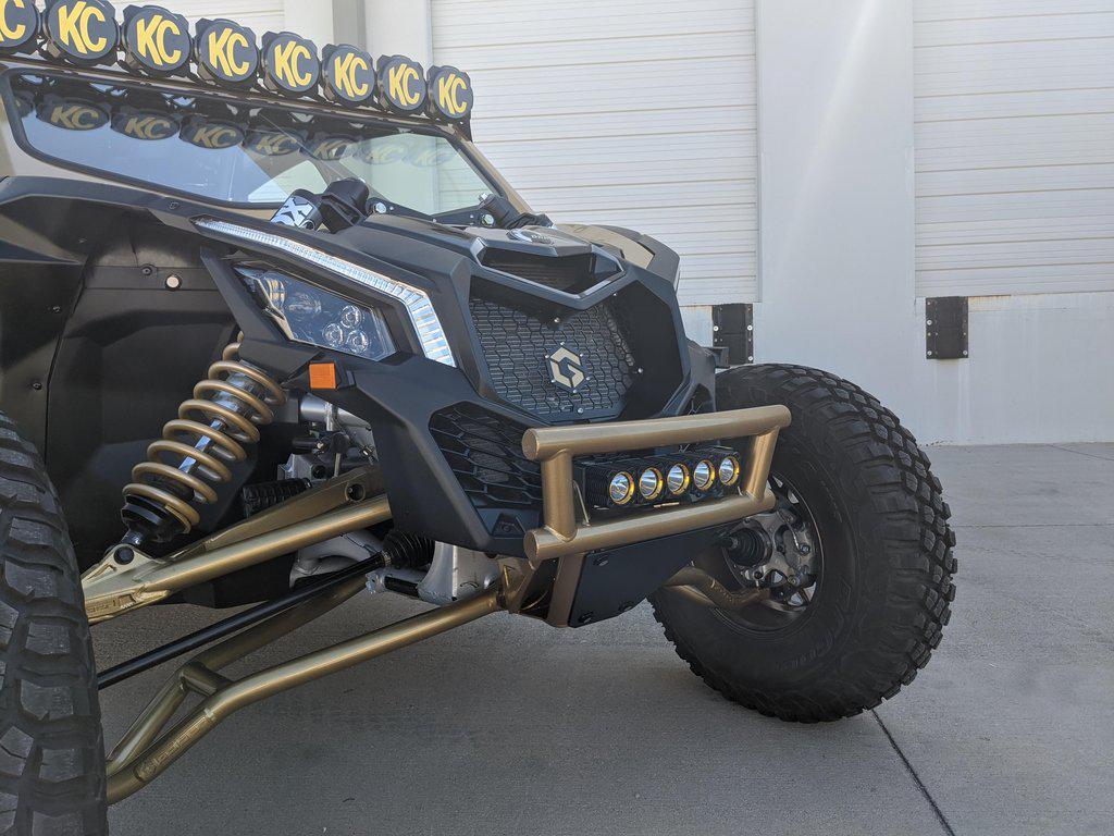 CAN-AM X3 DOUBLE ROW BUMPER BULKHEAD-Bumper-Geiser-Raw-No-Black Market UTV