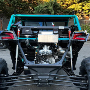 2017-2022 CAN-AM X3 COOLANT RESERVOIR OIL CATCH CAN COMBO TANK-Catch Can-Treal Performance-Raw Alumium-Black Market UTV