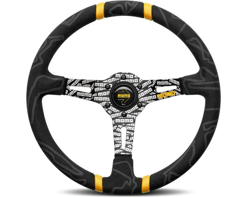 MOMO Ultra Steering Wheel 350mm-Steering Wheel-MOMO-Black-Black Market UTV