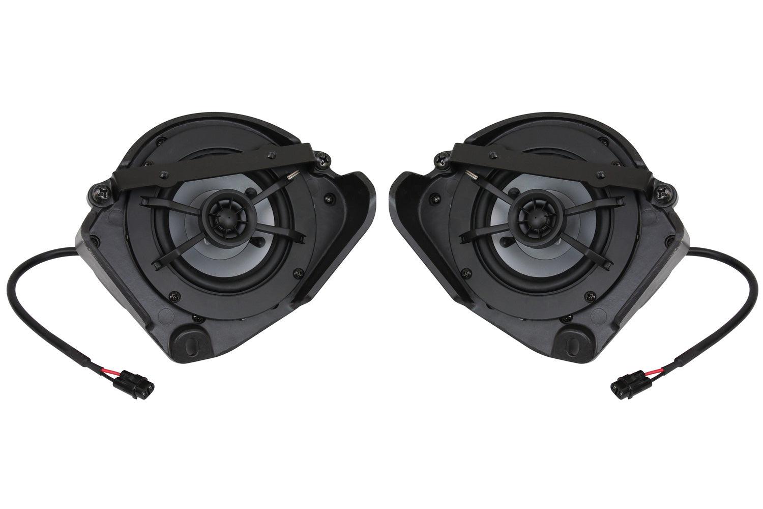 2017-2023 CanAm X3 4in Dash Speakers-SSV Works / Kicker-Black Market UTV